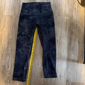 Lululemon Athletica Dark Patterned Leggings